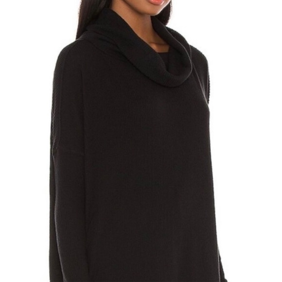 NWT Free People Juicy Long Sleeve Black - Picture 6 of 10